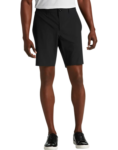 Awearness Kenneth Cole Modern Fit Shorts, Black 1 Awearness Kenneth Cole Modern Fit Shorts, Black