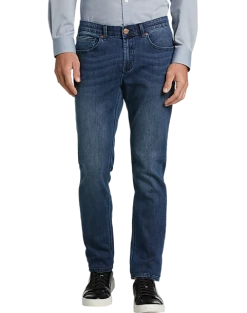 Black Bull Modern Fit 5-Pocket Jeans, Dark Wash