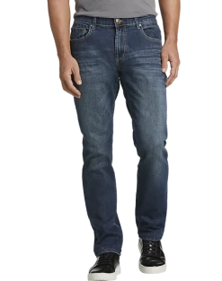 Black Bull Modern Fit 5-Pocket Jeans, Medium Wash