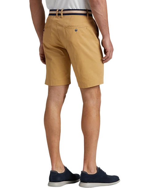 Con.Struct Slim Fit Shorts, Tan 2 Con.Struct Slim Fit Shorts, Tan - Image 2