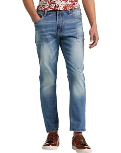 Paisley & Gray Slim Fit Jeans, Destroyed Denim
