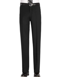 Awearness Kenneth Cole Modern Fit Wool Dress Pants, Gray