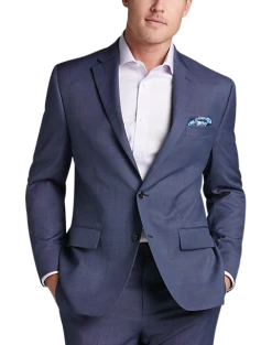 Lauren By Ralph Lauren Classic Fit Suit, Navy Tic