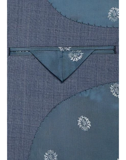 Lauren By Ralph Lauren Classic Fit Suit, Blue Plaid -Joseph Abboud Sales MW40 3W5H 67 LAUREN BY RALPH LAUREN BLUE PLAID ALT4