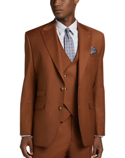 Tayion Classic Fit Suit Separates Coat, Rust -Joseph Abboud Sales MW40 3W8W 18 TAYION RUST ALT4