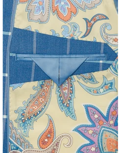 Tayion Classic Fit Suit Separates Coat, Blue & Cream Windowpane 7 Tayion Classic Fit Suit Separates Coat, Blue & Cream Windowpane -Joseph Abboud Sales MW40 3W98 67 TAYION BLUE CREAM WINDOWPANE ALT2