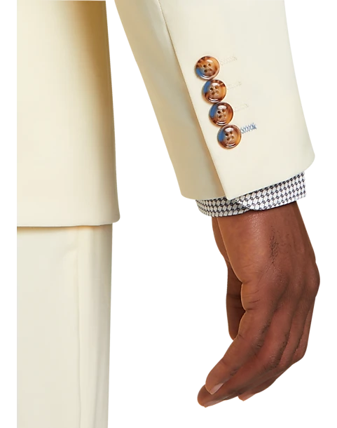 Tayion Classic Fit Suit Separates Coat, Cream 2 Tayion Classic Fit Suit Separates Coat, Cream - Image 2
