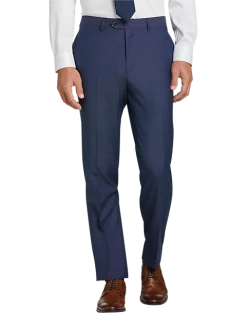 Lauren By Ralph Lauren Classic Fit Suit, Blue Tic -Joseph Abboud Sales MW40 3WX1 70 LAUREN BY RALPH LAUREN BLUE TIC ALT2
