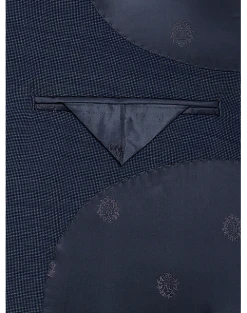 Lauren By Ralph Lauren Classic Fit Suit, Blue Tic -Joseph Abboud Sales MW40 3WX1 70 LAUREN BY RALPH LAUREN BLUE TIC ALT4