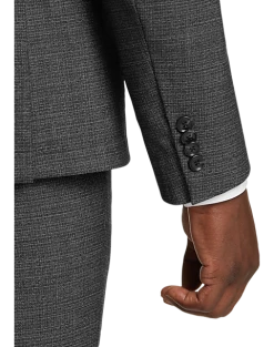 Alternative view of Calvin Klein X-Fit Slim Fit Suit Separates Coat, Charcoal Tic