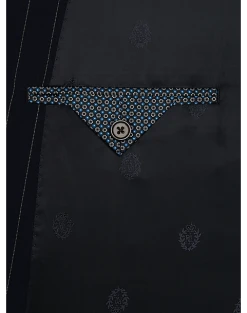 Lauren By Ralph Lauren Classic Fit Suit, Navy Stripe -Joseph Abboud Sales MW40 3WXR 31 LAUREN BY RALPH LAUREN NAVY BASIC STRIPE ALT4