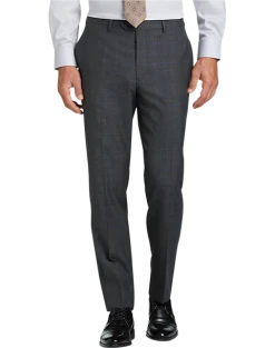 Lauren By Ralph Lauren Classic Fit Suit, Gray Plaid -Joseph Abboud Sales MW40 3WXU 64 LAUREN BY RALPH LAUREN GRAY PLAID ALT2
