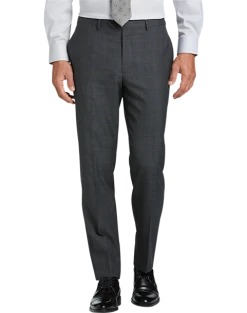 Lauren By Ralph Lauren Classic Fit Suit, Gray Plaid