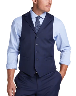 Michael Strahan Classic Fit Vested Suit, Blue Plaid 8 Michael Strahan Classic Fit Vested Suit, Blue Plaid -Joseph Abboud Sales MW40 3WY8 67 MICHAEL STRAHAN BLUE PLAID ALT3