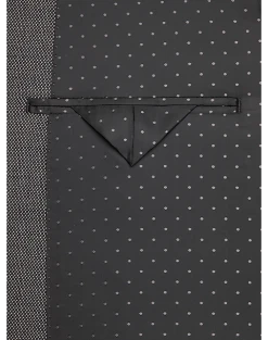 Michael Strahan Classic Fit Suit, Black & White Birdseye -Joseph Abboud Sales MW40 3WYE 88 MICHAEL STRAHAN B W BIRDEYE ALT4