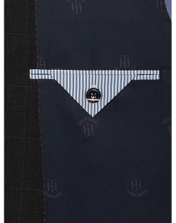 Tommy Hilfiger Modern Fit Suit, Charcoal Plaid 7 Tommy Hilfiger Modern Fit Suit, Charcoal Plaid -Joseph Abboud Sales MW40 3WYJ 66 TOMMY HILFIGER CHARCOAL PLAID ALT4