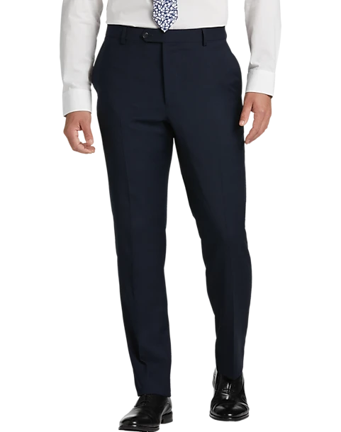 Awearness Kenneth Cole Modern Fit Suit, Blue Plaid 3 Awearness Kenneth Cole Modern Fit Suit, Blue Plaid - Image 3