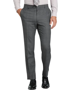 Awearness Kenneth Cole Modern Fit Suit, Gray Plaid 7 Awearness Kenneth Cole Modern Fit Suit, Gray Plaid -Joseph Abboud Sales MW40 3WZV 64 AWEARNESS KENNETH COLE GRAY PLAID ALT2