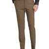 Paisley & Gray Slim Fit Suit Separates Pants, Caramel Donegal
