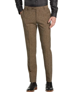 Paisley & Gray Slim Fit Suit Separates Pants, Caramel Donegal