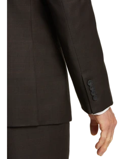 Alternative view of Awearness Kenneth Cole Slim Fit Suit, Brown Plaid