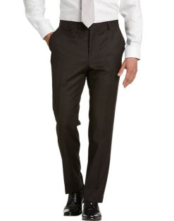 Awearness Kenneth Cole Slim Fit Suit, Brown Plaid 7 Awearness Kenneth Cole Slim Fit Suit, Brown Plaid -Joseph Abboud Sales MW40 3X0T 63 AWEARNESS KENNETH COLE BROWN PLAID ALT2