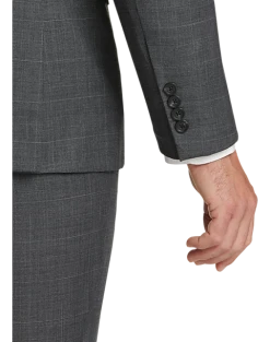 Alternative view of Pronto Uomo Platinum Modern Fit Suit, Gray Plaid