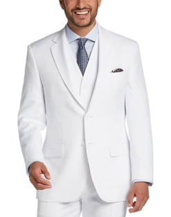 Pronto Uomo Modern Fit Suit Separates Coat, White -Joseph Abboud Sales MW40 3X1L 25 PRONTO UOMO WHITE ALT5
