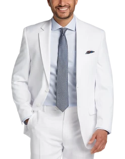 Pronto Uomo Modern Fit Suit Separates Coat, White