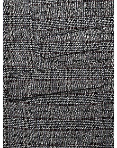 Paisley & Gray Slim Fit Suit Separates Coat, Red Check 5 Paisley & Gray Slim Fit Suit Separates Coat, Red Check - Image 5