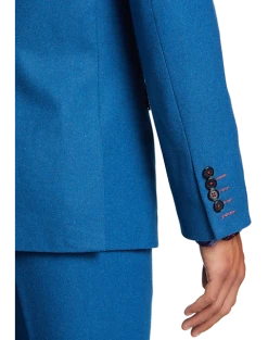 Paisley & Gray Slim Fit Suit Separates Coat, Cobalt Blue -Joseph Abboud Sales MW40 3X4V 14 PAISLEY GRAY COBALT BLUE ALT2