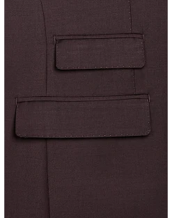 Tayion Classic Fit Suit Separates Coat, Wine Plum 8 Tayion Classic Fit Suit Separates Coat, Wine Plum -Joseph Abboud Sales MW40 3X60 07 TAYION WINE PLUM PURPLE ALT3