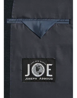 JOE Joseph Abboud Slim Fit Double Breasted Suit Separates Coat, Navy Plaid Seersucker -Joseph Abboud Sales MW40 3XTA 61 JOE JOSEPH ABBOUD NAVY PLAID ALT2