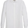 Joseph Abboud Modern Fit Linen Sport Shirt, White