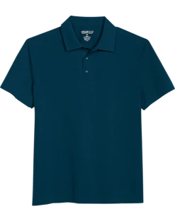 Awearness Kenneth Cole Modern Fit Welded Polo, Teal