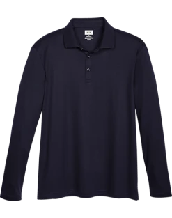 Joseph Abboud Modern Fit Luxe Cotton Polo, Navy