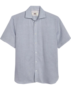 Joseph Abboud Modern Fit Linen Sport Shirt, Slate