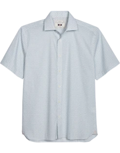 Joseph Abboud Modern Fit Sport Shirt, Teal