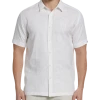 Cubavera Modern Fit Tonal Embroidered Shirt, White