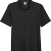 Joseph Abboud Modern Fit Luxe Cotton Polo, Black
