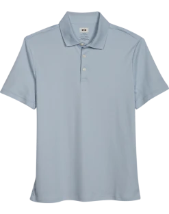 Joseph Abboud Modern Fit Luxe Cotton Polo, Light Blue