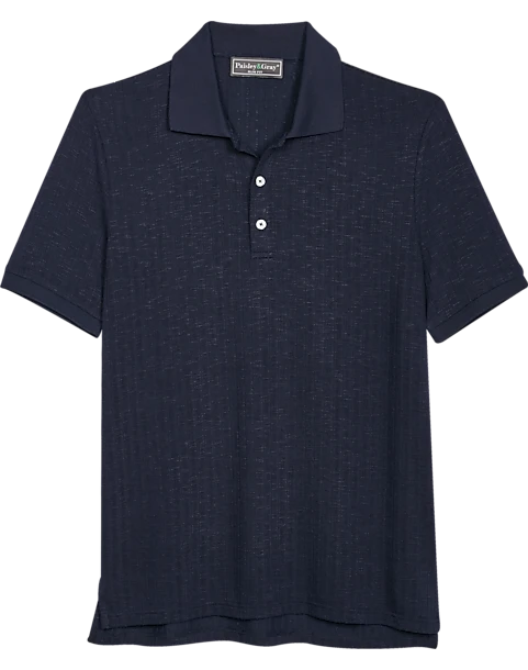 Paisley & Gray Slim Fit Polo Gray 1 Paisley & Gray Slim Fit Polo Gray