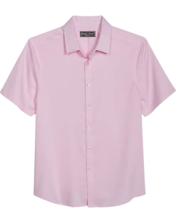 Paisley & Gray Slim Fit Spread Collar Sport Shirt, Pink