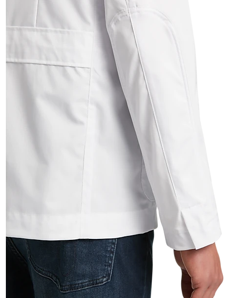 Paisley & Gray Slim Fit Casual Jacket, White 4 Paisley & Gray Slim Fit Casual Jacket, White - Image 4
