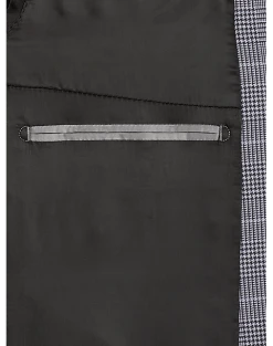 Michael Strahan Modern Fit Notch Lapel Crepe Knit Soft Jacket, Pink Glen Plaid 6 Michael Strahan Modern Fit Notch Lapel Crepe Knit Soft Jacket, Pink Glen Plaid -Joseph Abboud Sales MW40 6NGA 97 MICHAEL STRAHAN PINK ALT2