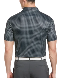 Alternative view of PGA Tour Classic Fit Printed Polo, Pink