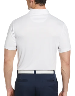 Alternative view of PGA Tour Classic Fit Printed Polo, White Energy Stripe