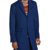 Paisley & Gray Topcoat, Sapphire Blue