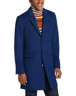 Paisley & Gray Topcoat, Sapphire Blue