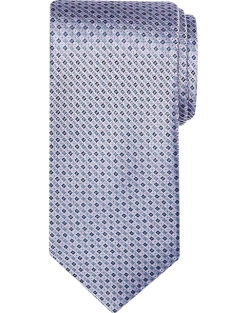 Pronto Uomo Narrow Tie, Lavender Mini Diamond
